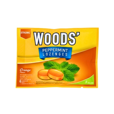 Wood Lozenges (Orange)Yellow