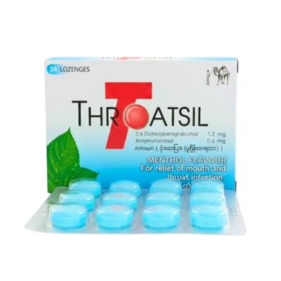 Throatsil Menthol Lozenges