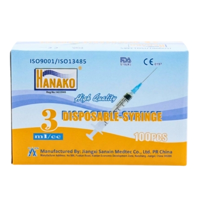 Syringe 3CC (Hanako)/(Nipro)