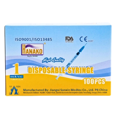 Syringe 1CC (Hanako)ရုိးရုိး
