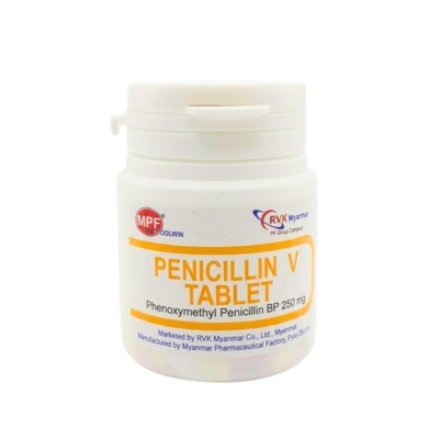 Penicillin tab ဘူး mpf