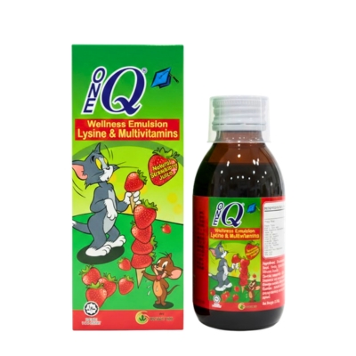 One Q Wellness Emulsion Syrup Strawberry