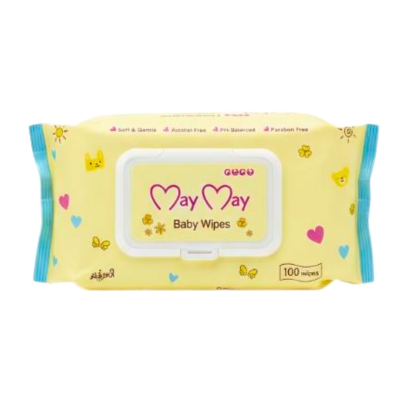 May May Baby Wipes 100's