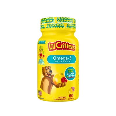L'il Critters Omega 3 60Gummies