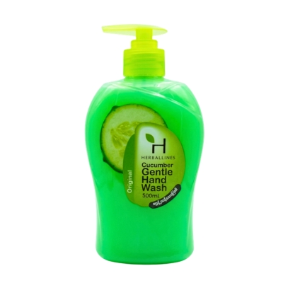 Herballines Cucumber Hand Wash (Green)