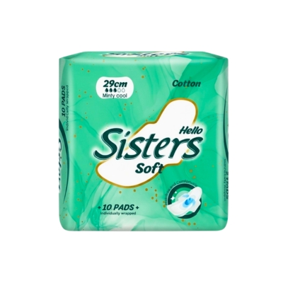 Hello Sister 29cm-Cotton-Minty Cool