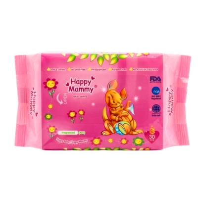 Happy Mammy Wipes Tissue Pink(30's)