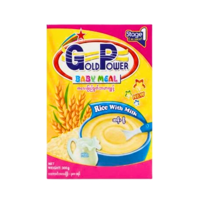Gold Power Rice and Milk 300g