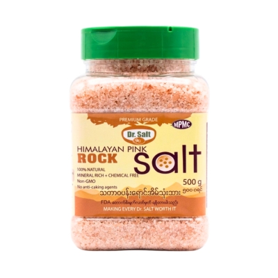 Dr Salt Himalayan 500g ဘူး