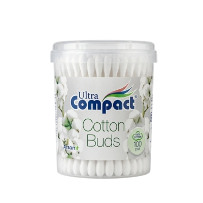 Compact Cotton Buds (100pcs)