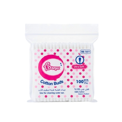Bonus Cotton Buds Zip bag Big(100pcs)