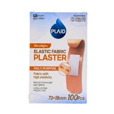 Plaid Elasitic Plaster