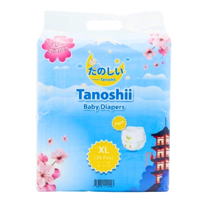 Tanoshii Baby Diaper XL36