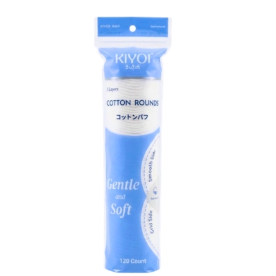 Kiyoi Cotton Round (Gentle and Soft) 120s