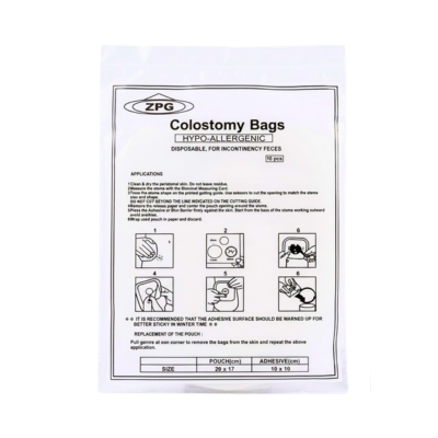 Colostomy Bags ZPG 120pcs