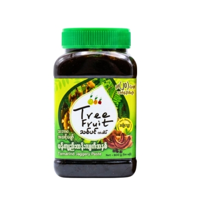 Tree Fruit မန်ကျည်းထန်းလျက်အနှစ် (Less Sweet)