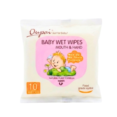 Oupai Baby Wet Wipes Mouth and Hand 10pcs