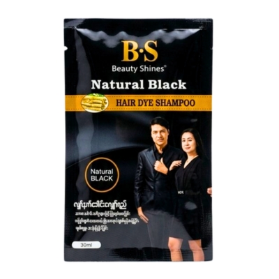 Beauty Shines Natural Black Shampoo 30ML