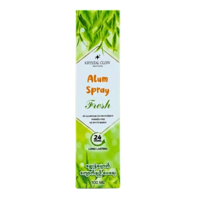 Krystal Glow Alum Spary Fresh 100ML