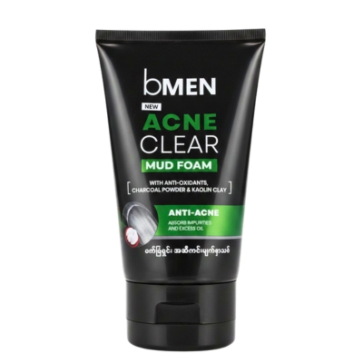 Bmen Acne Clear Mud Foam