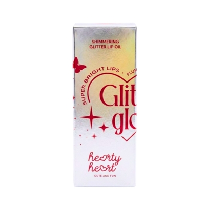 Hearty Heart Lip Oil Ruby Glitz 2ml