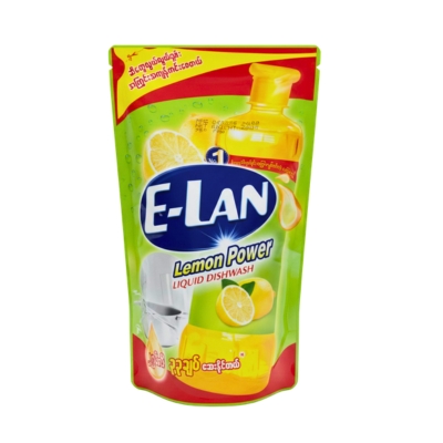 E-Lan Lemon Liquid Dishwash 25ml အထုပ်