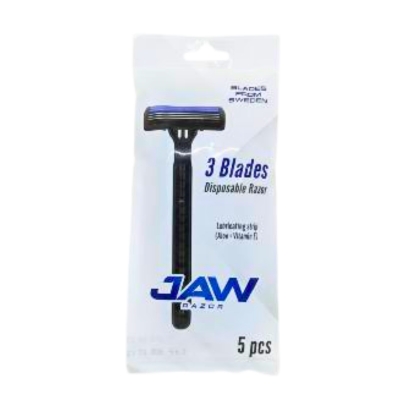 Jaw 3 Blades Razor Ladies Polybag