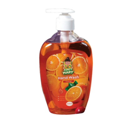 Aunty Mary Hand Wash Orange 500ml
