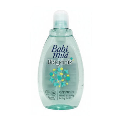 Babi Mild Organic Head and Body Baby Bath (Bioganik) 180ml