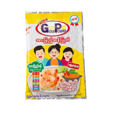 Gold Power ပုဇွန်တုန်ယမ်းဆန်ပြုတ်