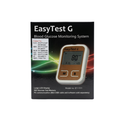 Easy Test G Blood Glucose Monitoring System