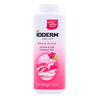 Ioderm Talc Powder Pink 100g