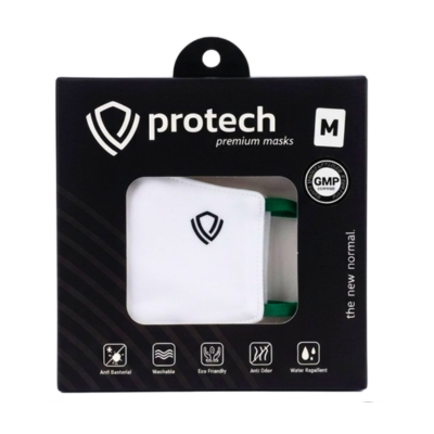 [12160008] Protech Premium Mask M White