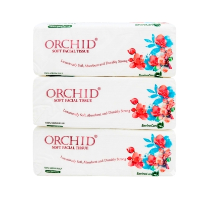 [1150001] Orchid Facial Tissue