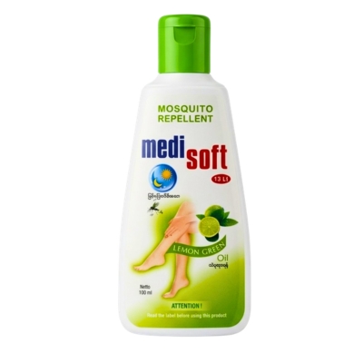[12140017] Medi Soft Lemon Green Mosquito Repellent