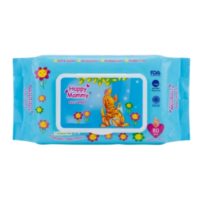 [OTH00030] Happy Mammy Wipes Tissue Blue(80'S)