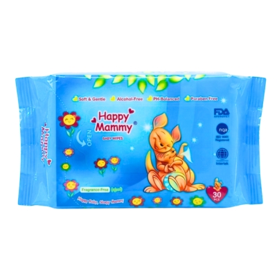[OTH00031] Happy Mammy Wipes Tissue Blue(30's)