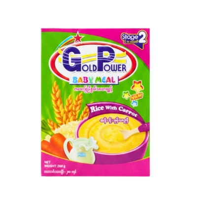 [POG00026] Gold Power Rice Carrot 280g