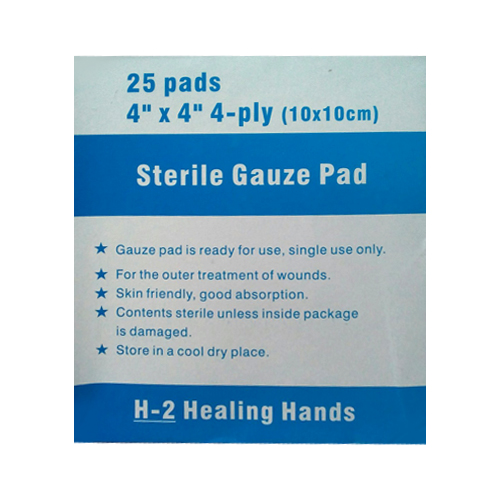 [OTG00024] Gauze Sponge (4in) H2 8ply