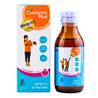 [15030046] Curcuma Plus Strawberry 120ml