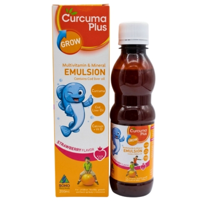[15030016] Curcuma Plus Emuslion Sy Strawberry