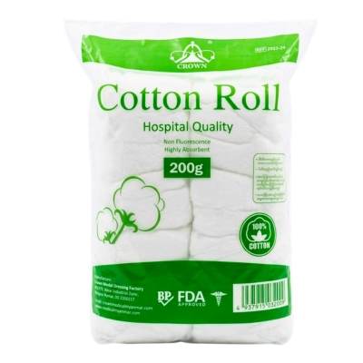 [1030077] Crown Cotton Roll 200g