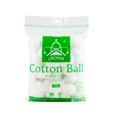 [1030072] Crown Cotton Ball (20g)