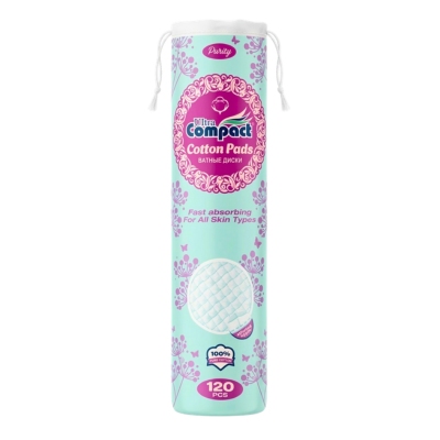 [1030046] Compact Cotton Pads (120pcs)