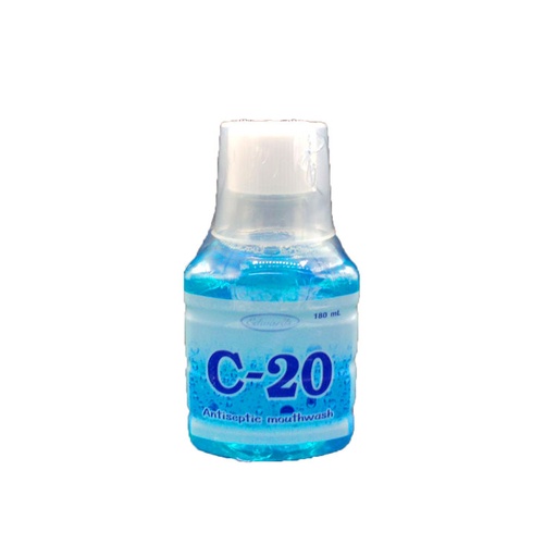 [OTC00260] C20 Mouth Wash 180ml (Blue)