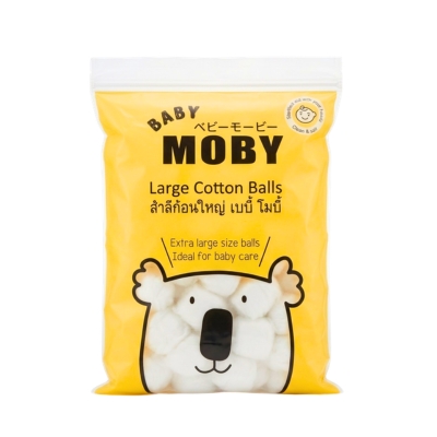 [1020131] Baby Moby Cotton Ball 100g