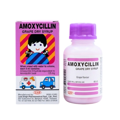 [15010037] Amoxil Sy LSP 125mg
