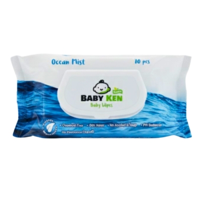 [01020014] Baby Ken Wipes Ocean Mint