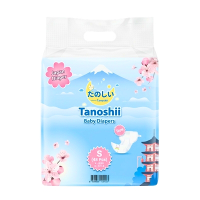 [12200024] Tanoshii Baby Diaper S48