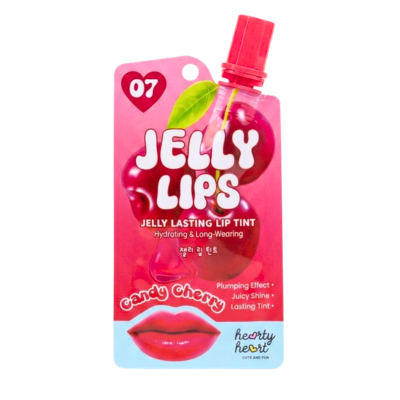 [12080097] Hearty Heart Jelly Lasting Lip Tint Candy Cherry